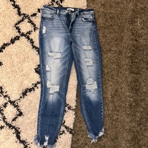 Kancan High Rise Skinny Worn Once